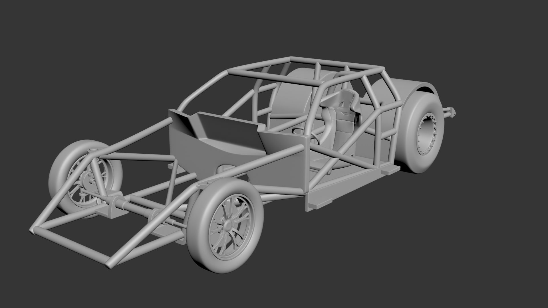 Chevrolet Camaro PRO MOD RACE CAR 2021 3D print model_9