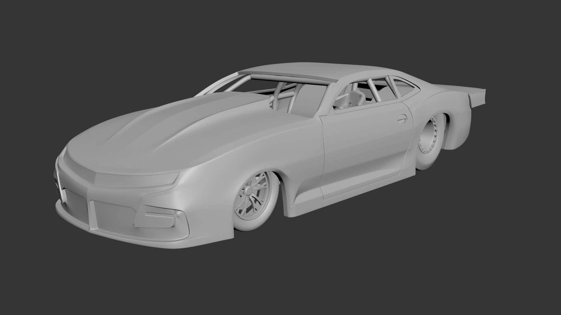 Chevrolet Camaro PRO MOD RACE CAR 2021 3D print model_8