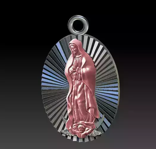 JEWELRY PENDANT VIRGEN DE GUADALUPE