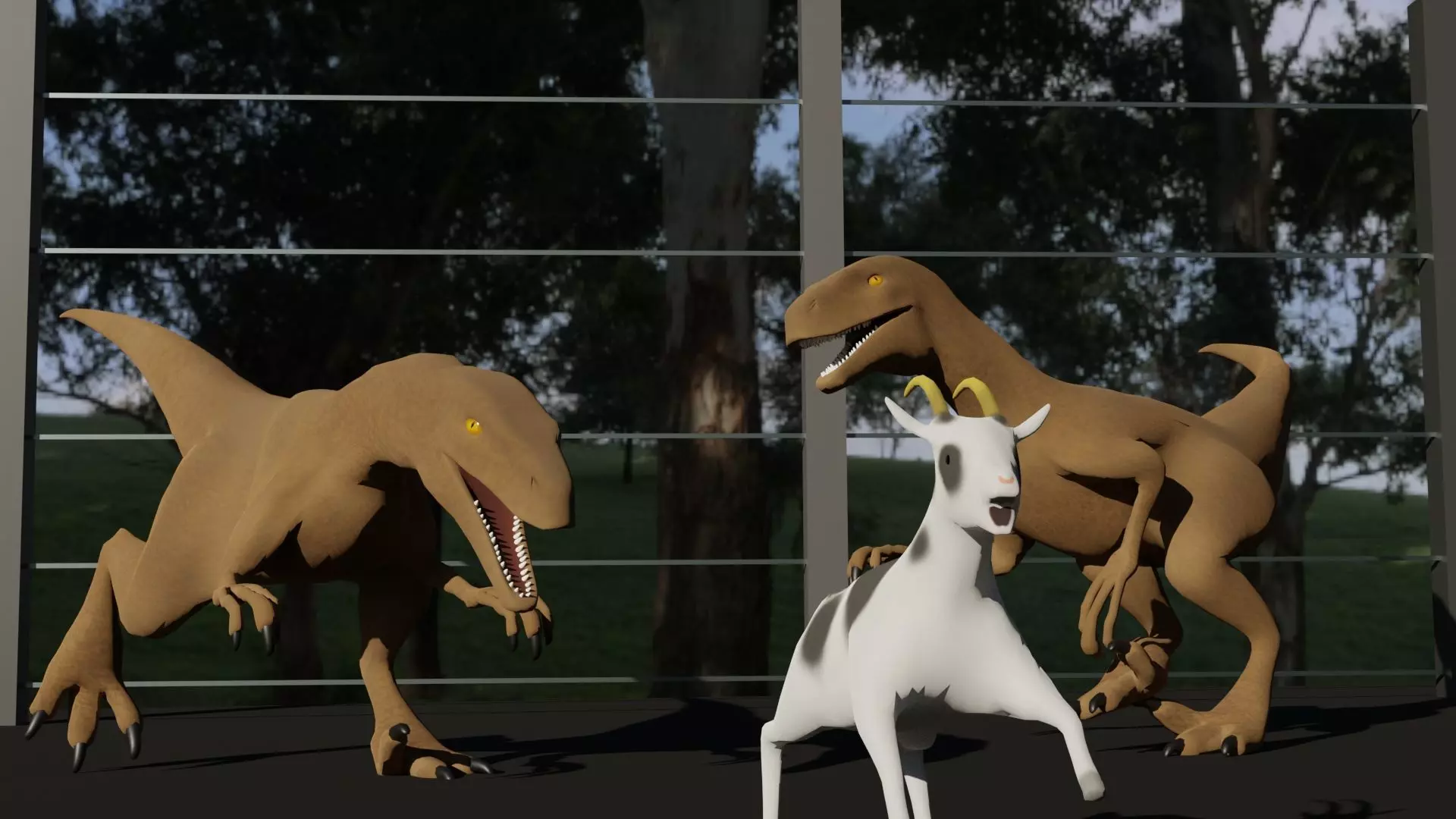 JP Velociraptor By BluRaptorMsv Free low-poly 3D model
