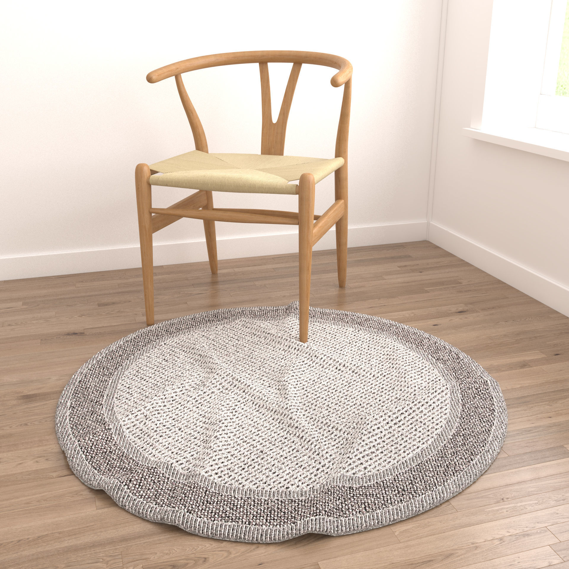 Rugs No 513 Low-poly 3D model_3