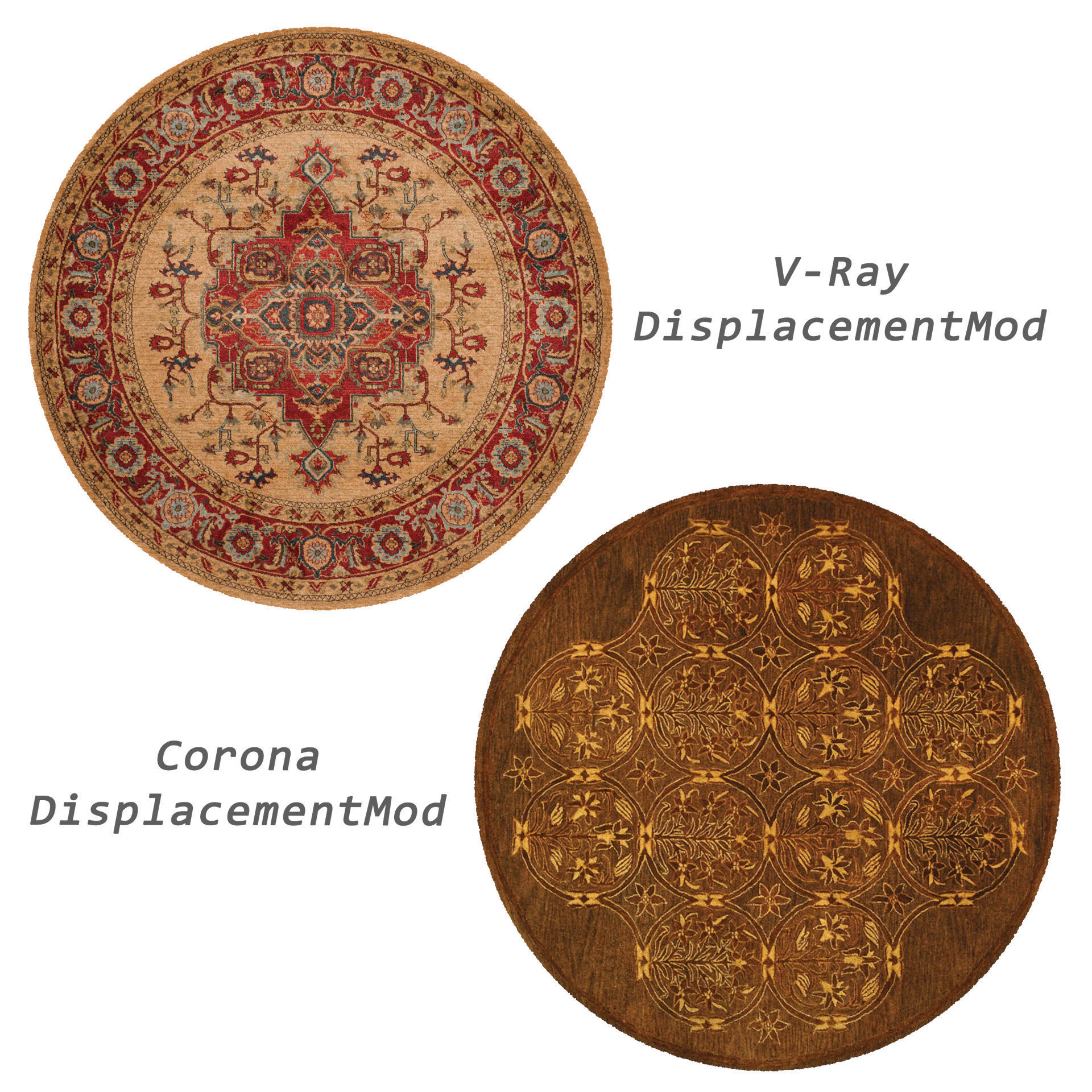 Rugs No 514 Low-poly 3D model_2