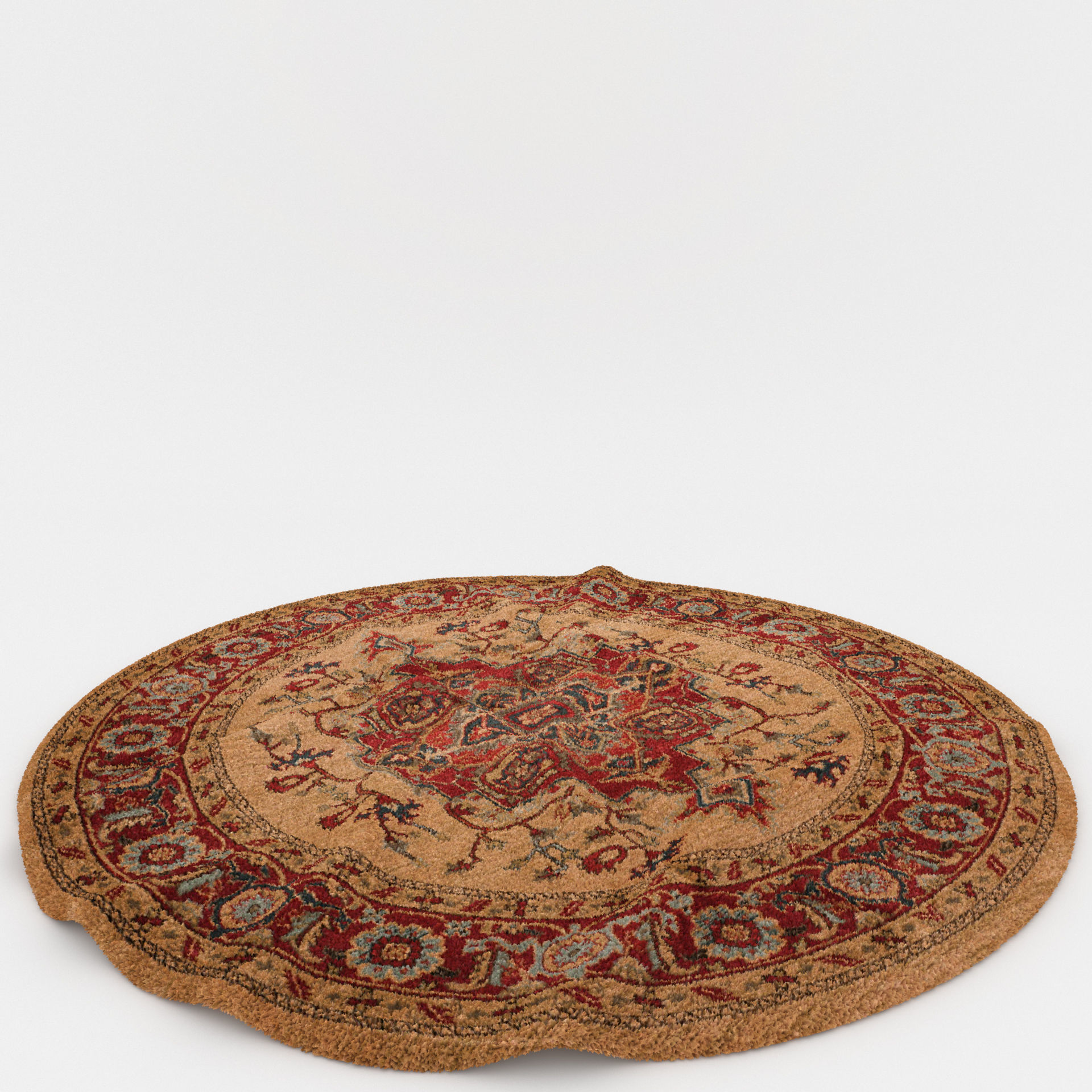 Rugs No 514 Low-poly 3D model_5