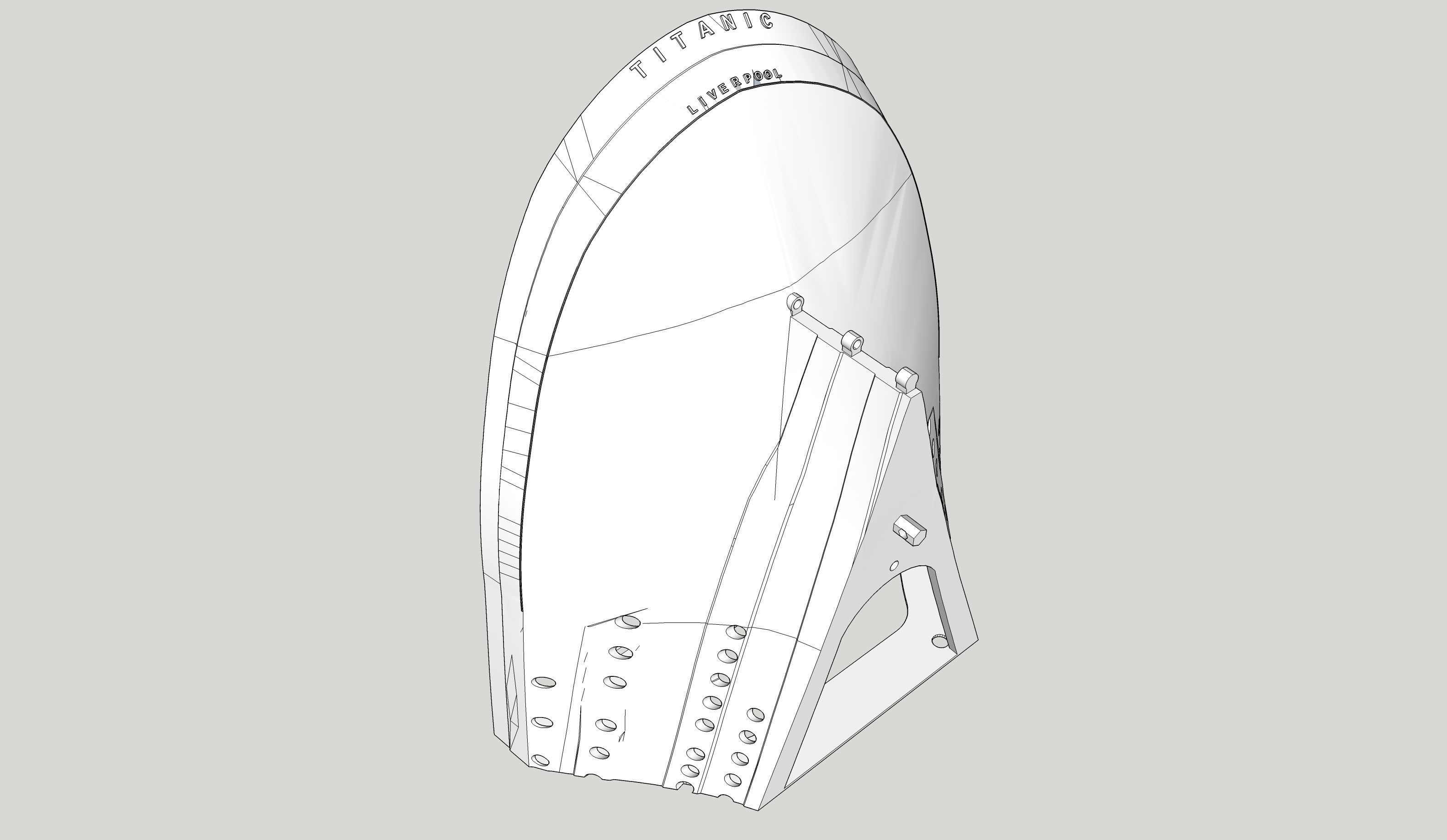 1-72nd Titanic - PART 25 - MUST READ DESCRIPTION 3D print model_1