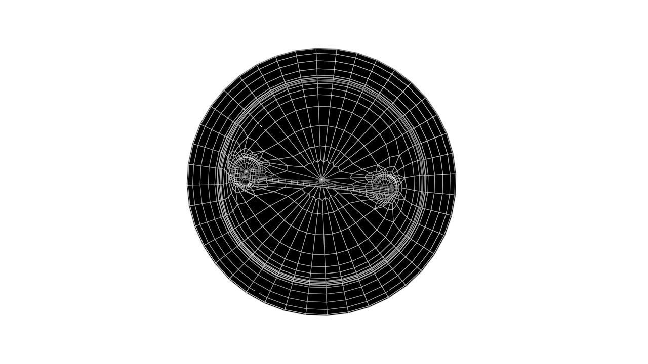 Pin Buttons 20 Bitcoin 2010 Low-poly 3D model_6