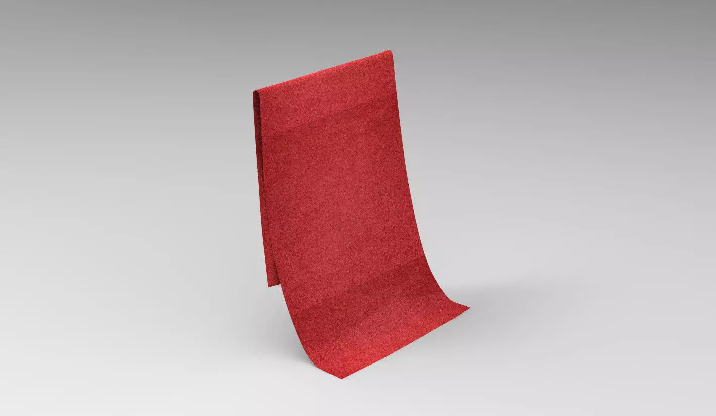 Cloth FBX 881 Low-poly 3D model_0