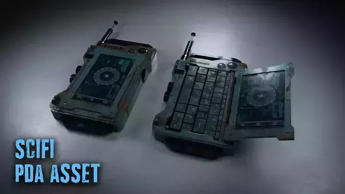 Sci-Fi PDA Computer Device Prop