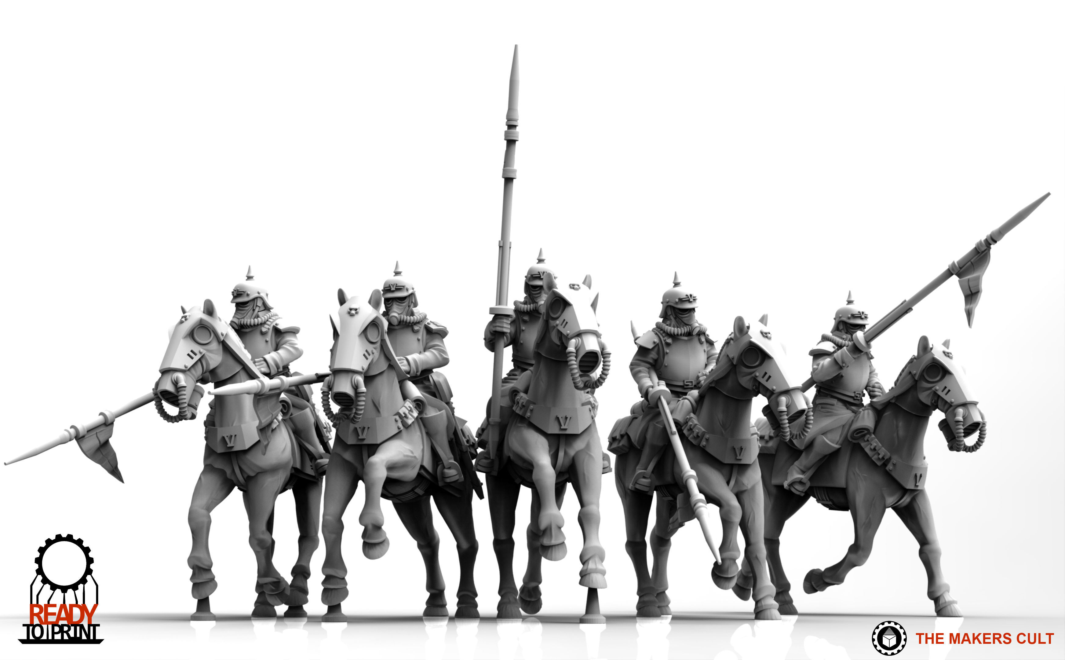 Valour Korps - Cavalry 3D print model_15