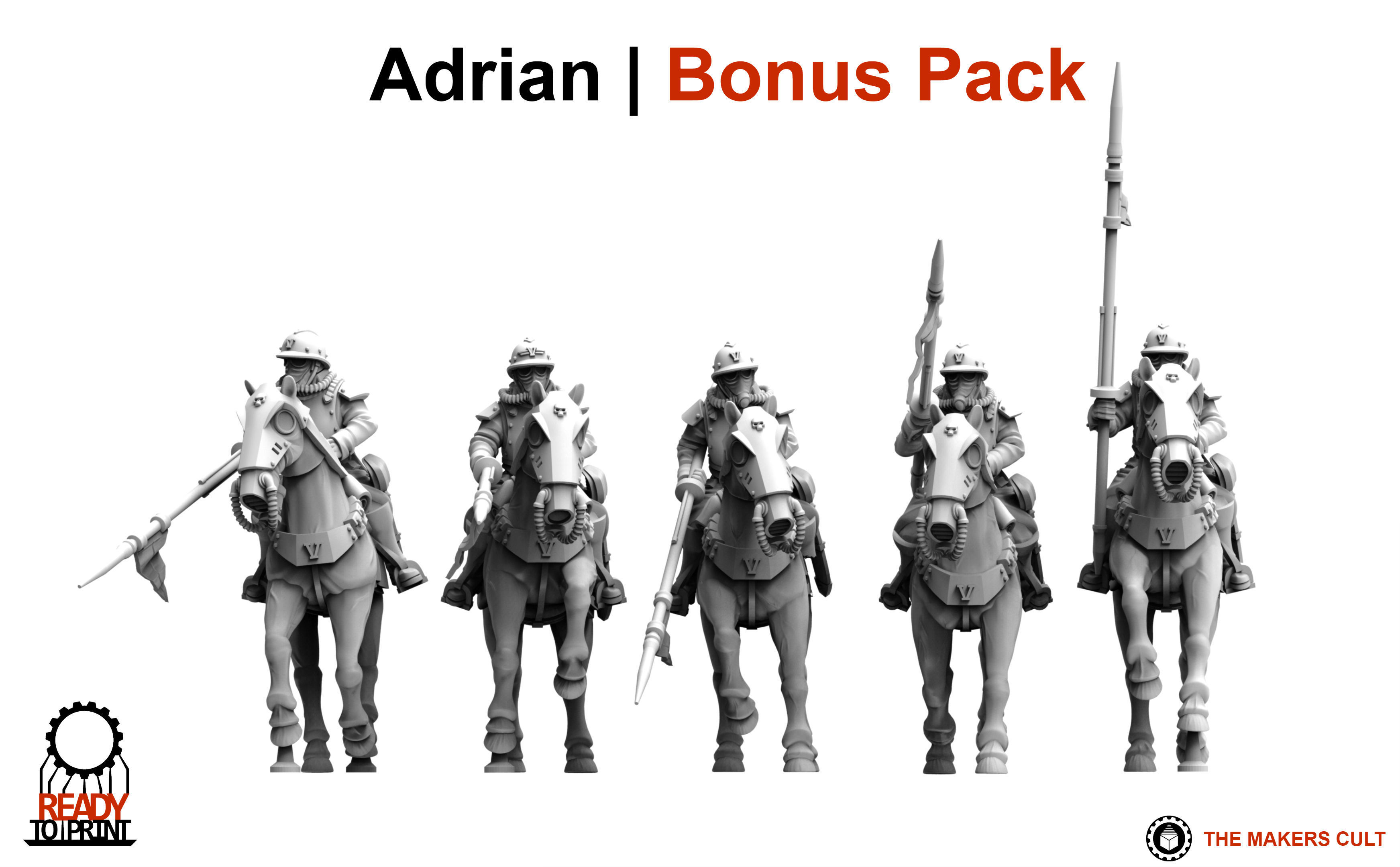 Valour Korps - Cavalry 3D print model_7