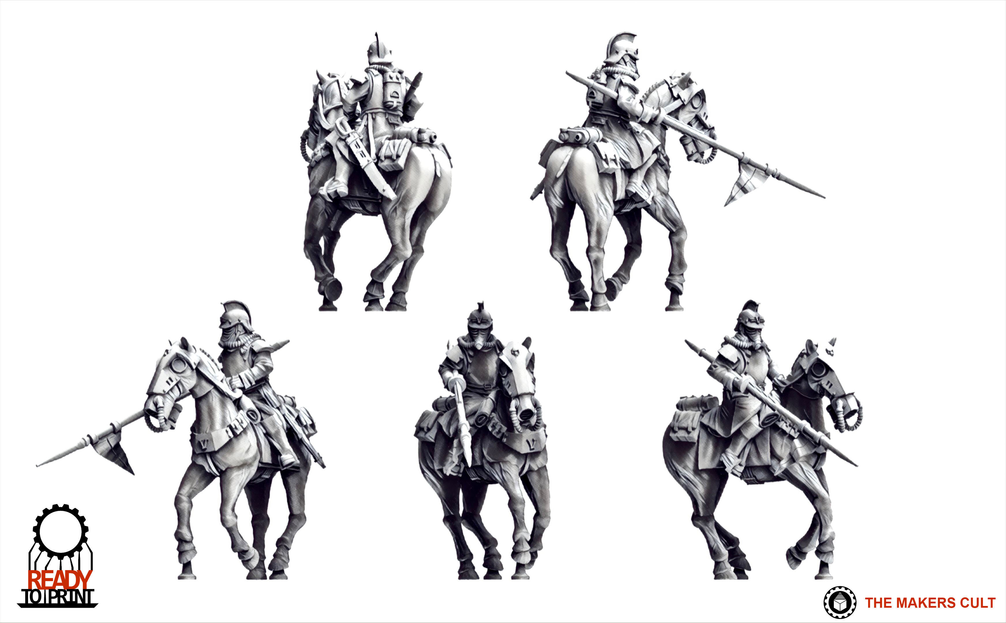 Valour Korps - Cavalry 3D print model_28
