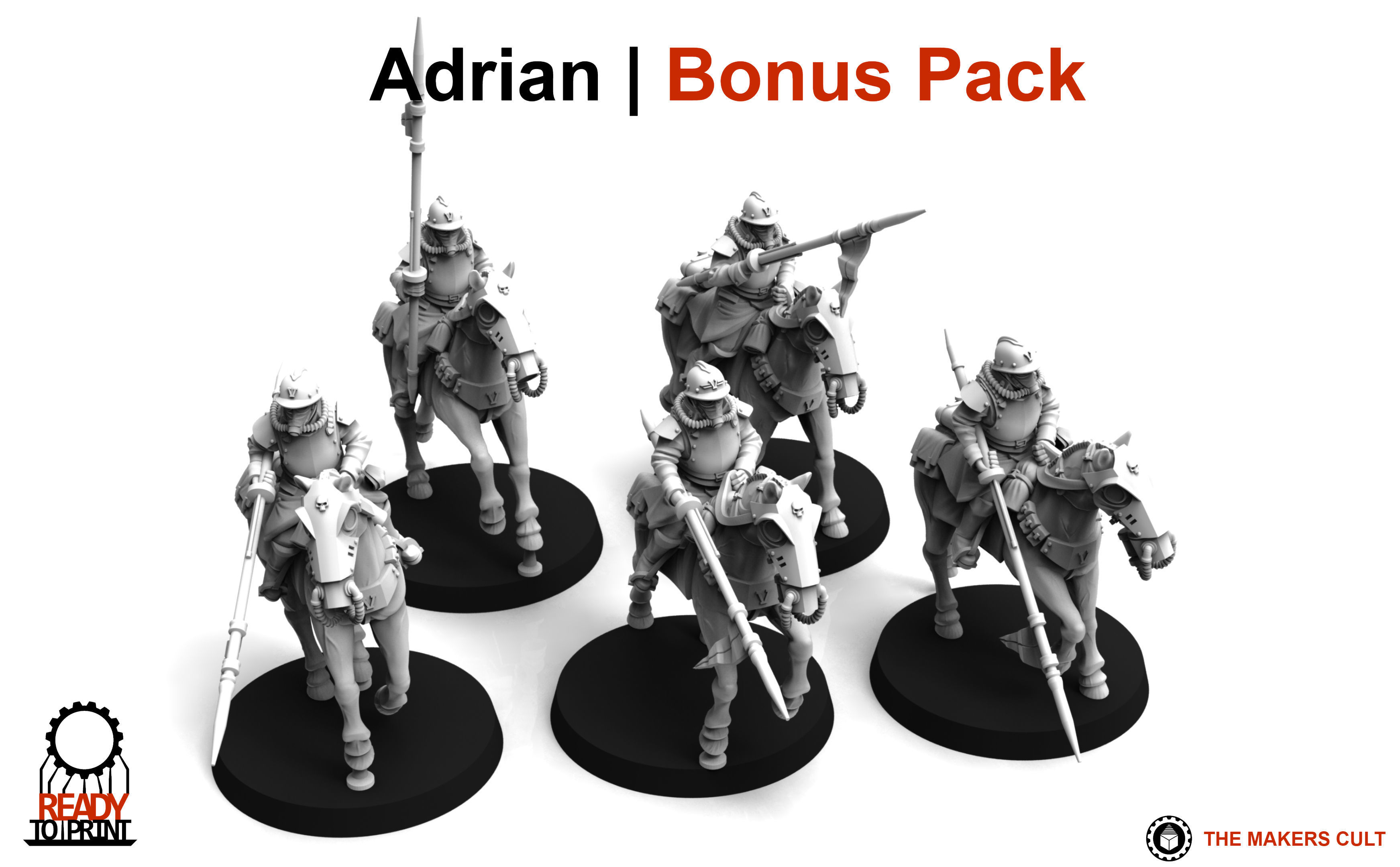 Valour Korps - Cavalry 3D print model_2