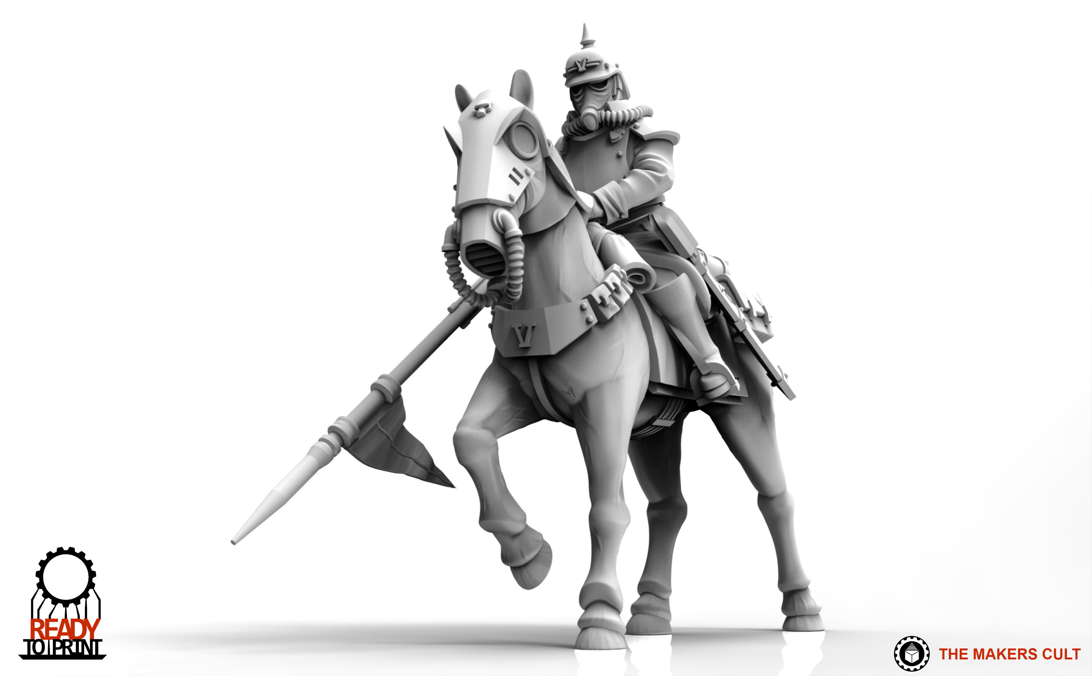 Valour Korps - Cavalry 3D print model_14