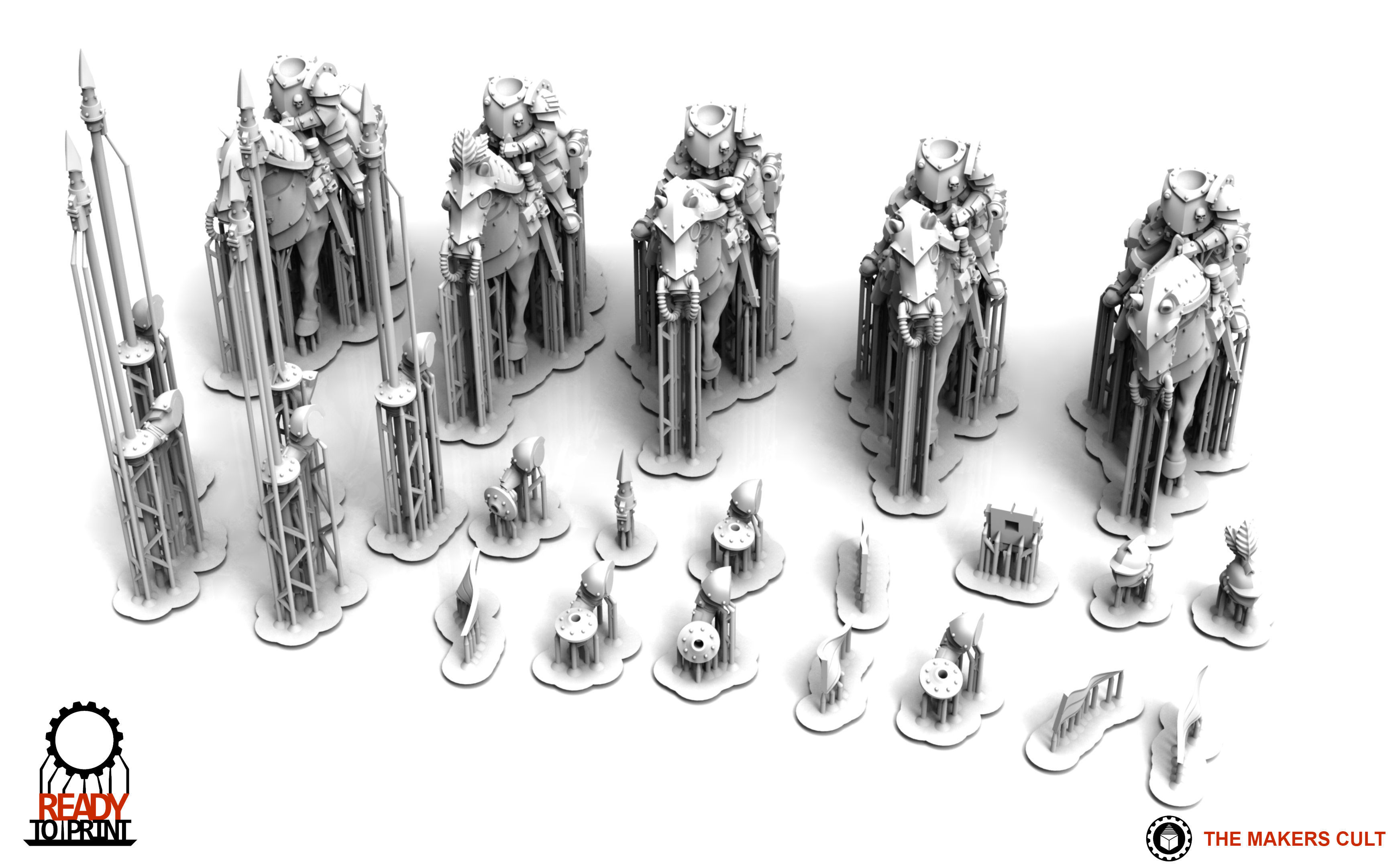 Valour Korps - Cavalry 3D print model_16