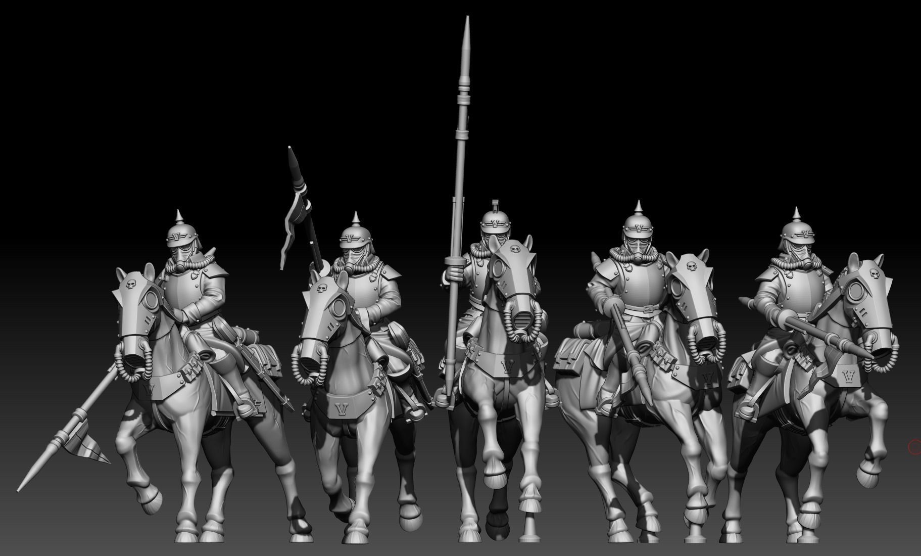 Valour Korps - Cavalry 3D print model_24