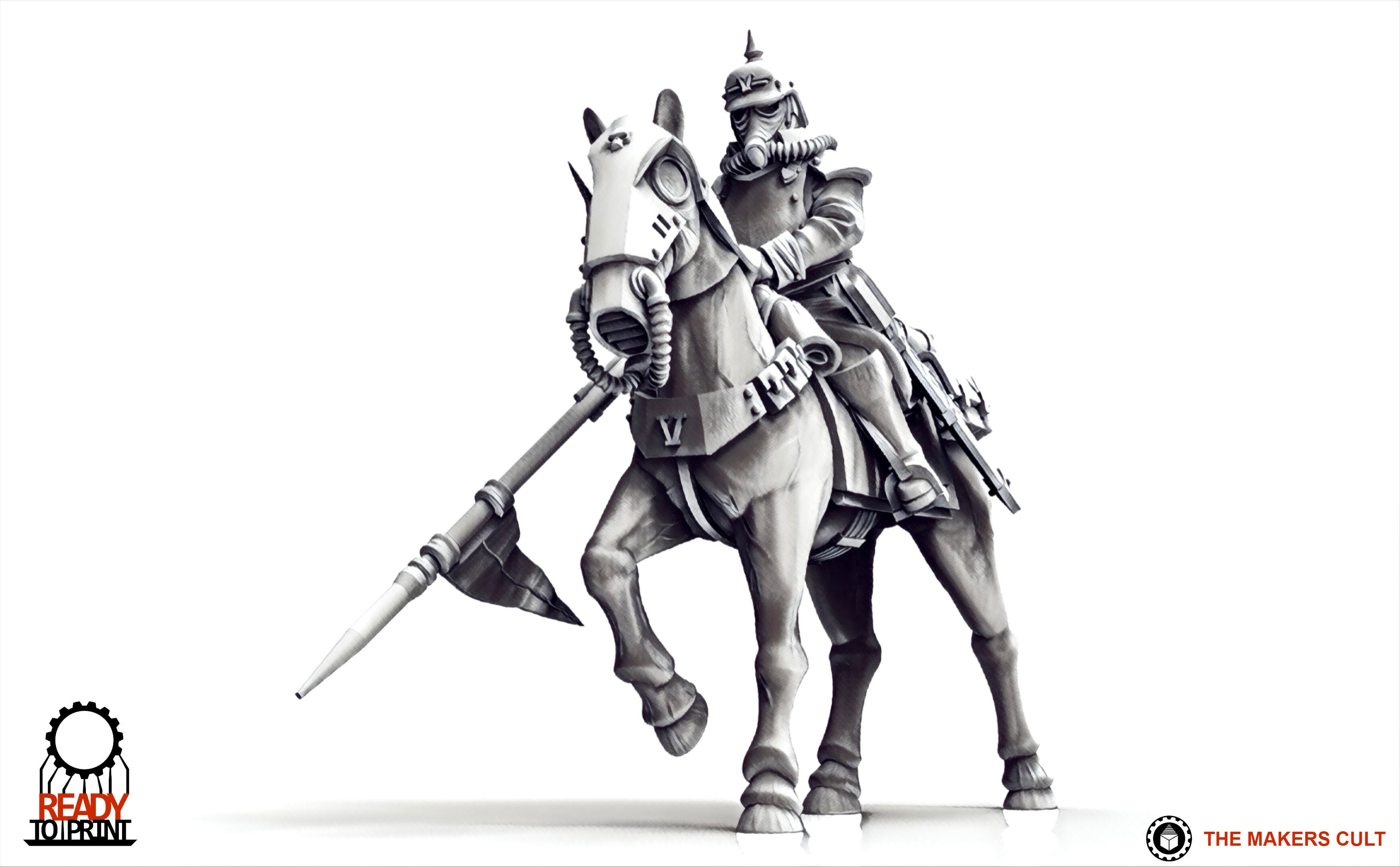 Valour Korps - Cavalry 3D print model_19