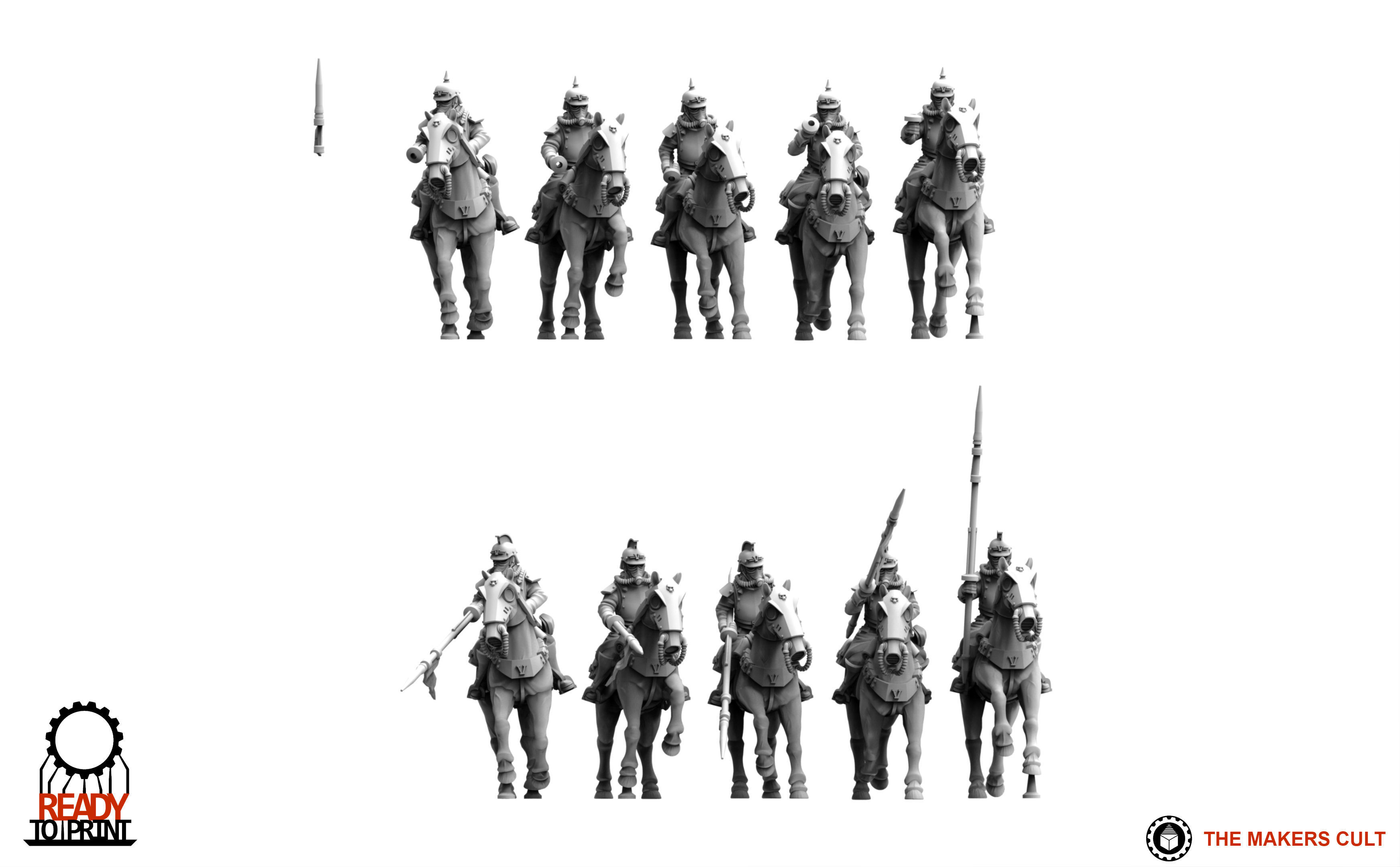 Valour Korps - Cavalry 3D print model_22
