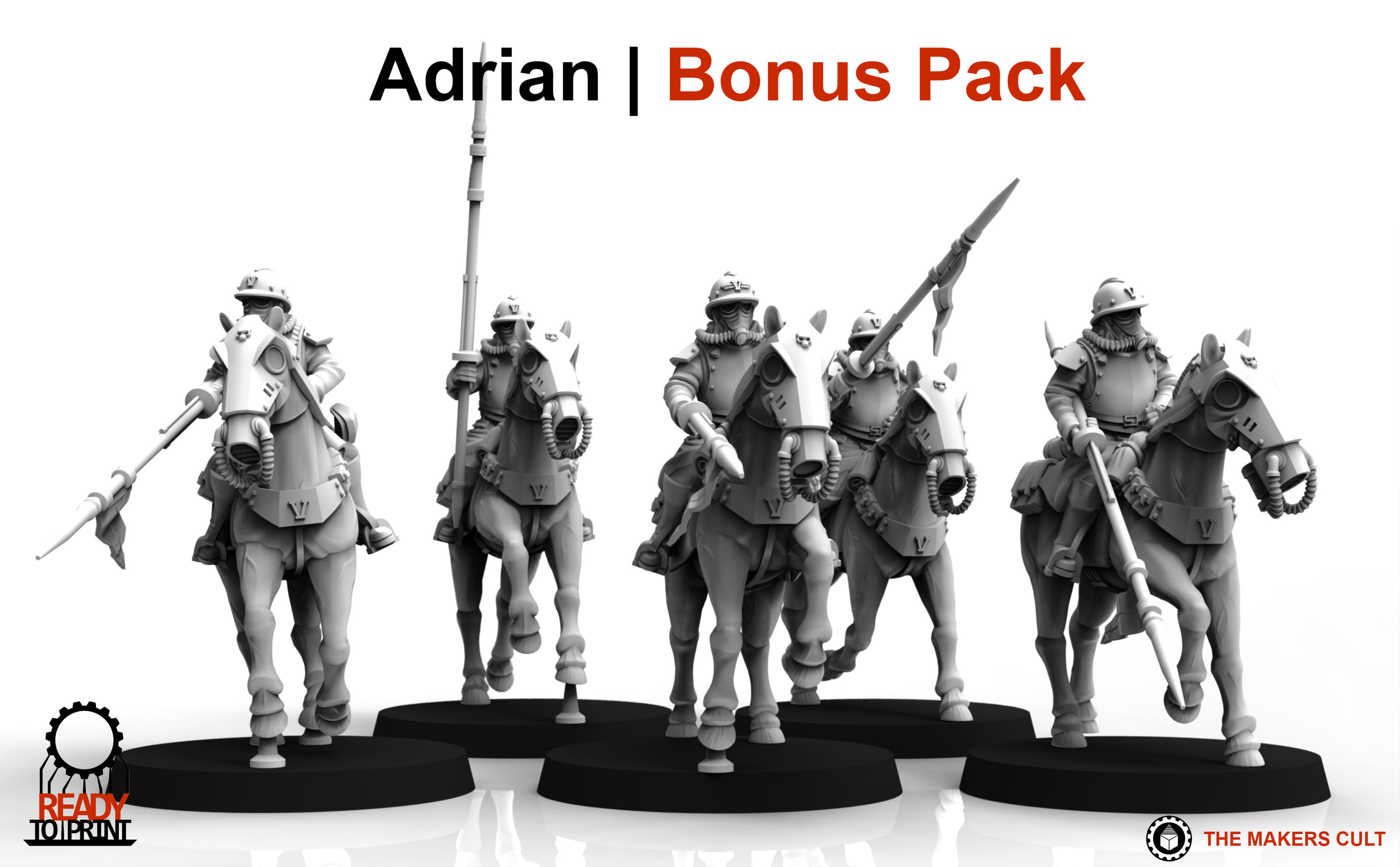 Valour Korps - Cavalry 3D print model_6