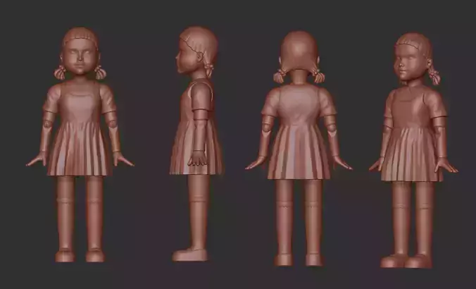 SQUID GAME 3D print model 3D print model