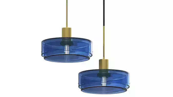 Hanging lamp lewis  lampatron 3D model
