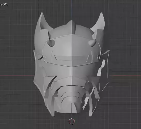 Armor Hero Xue Ao Xia Mastiff 3D printable helmet