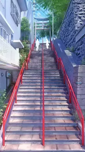 Yotsuya Stairs - Kimi no Nawa