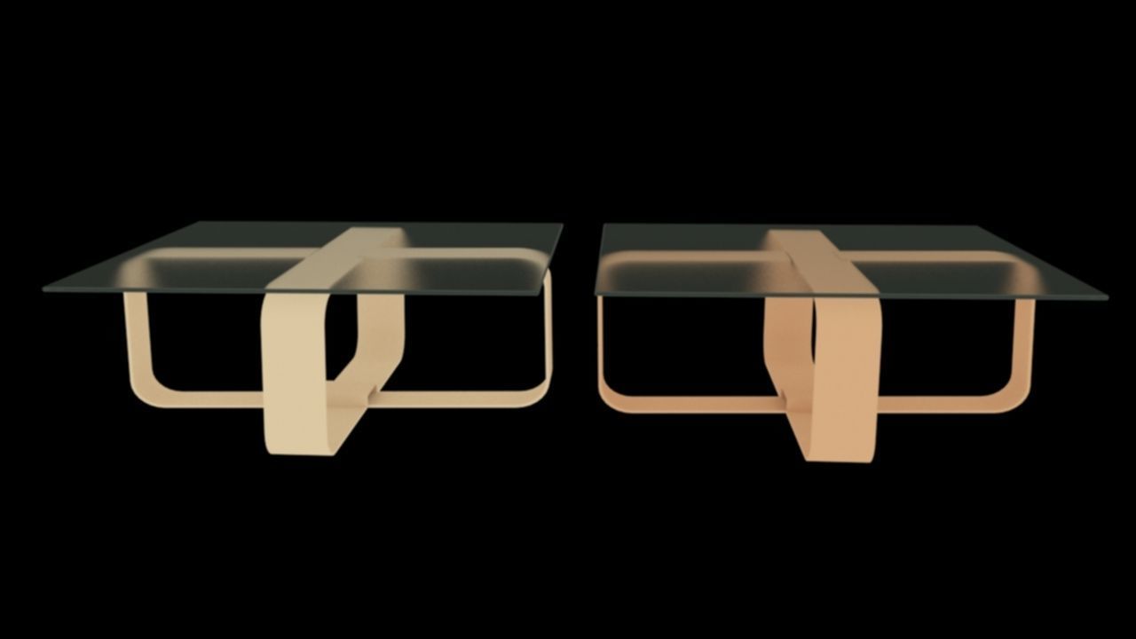 Basic Table 3D model_1