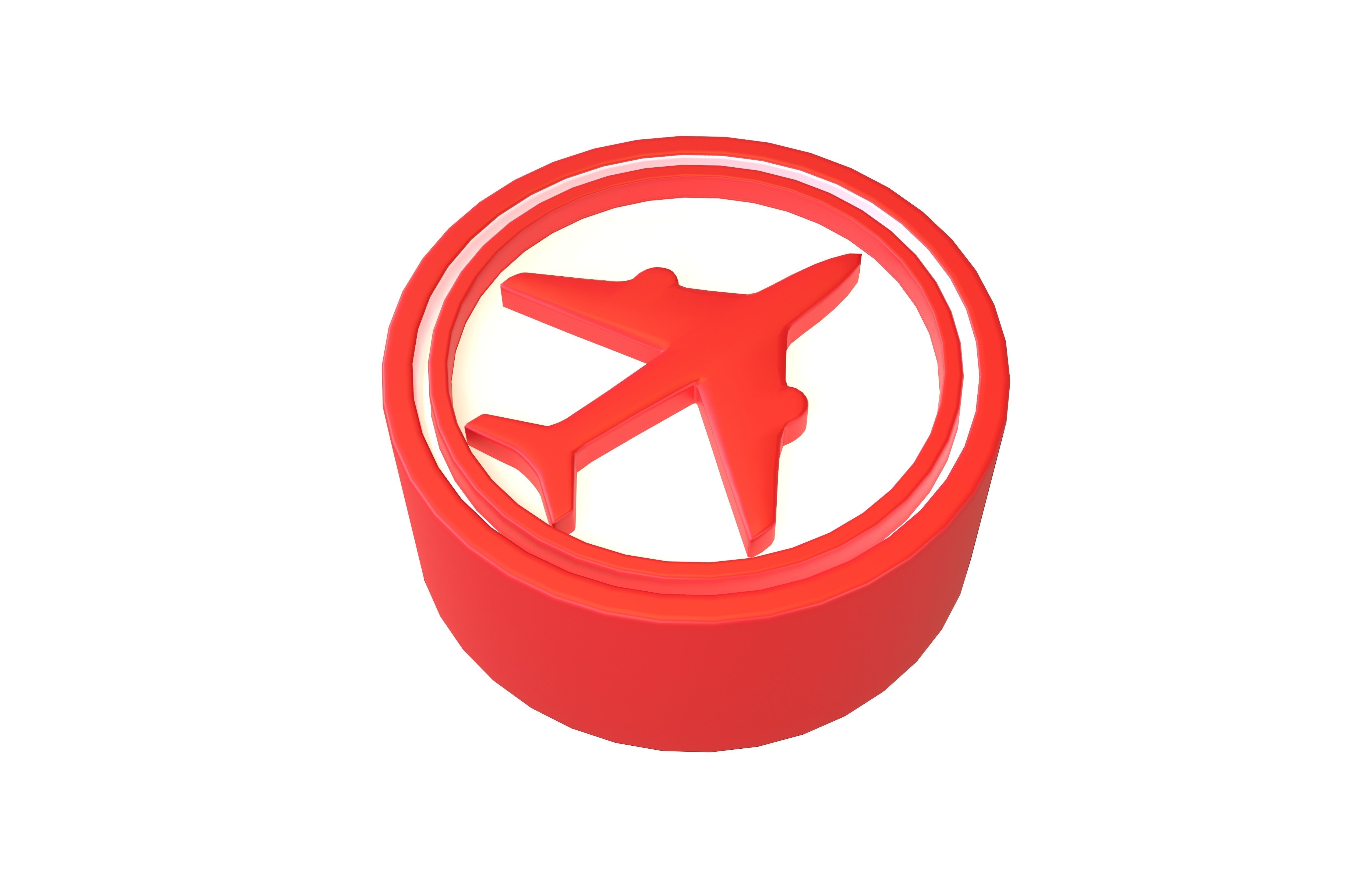 Aeroplane Chess Chess v1 001 Low-poly 3D model_2