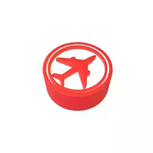Aeroplane Chess Chess v1 001 Low-poly 3D model