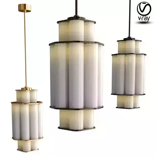 Bauer Chandelier  3D model