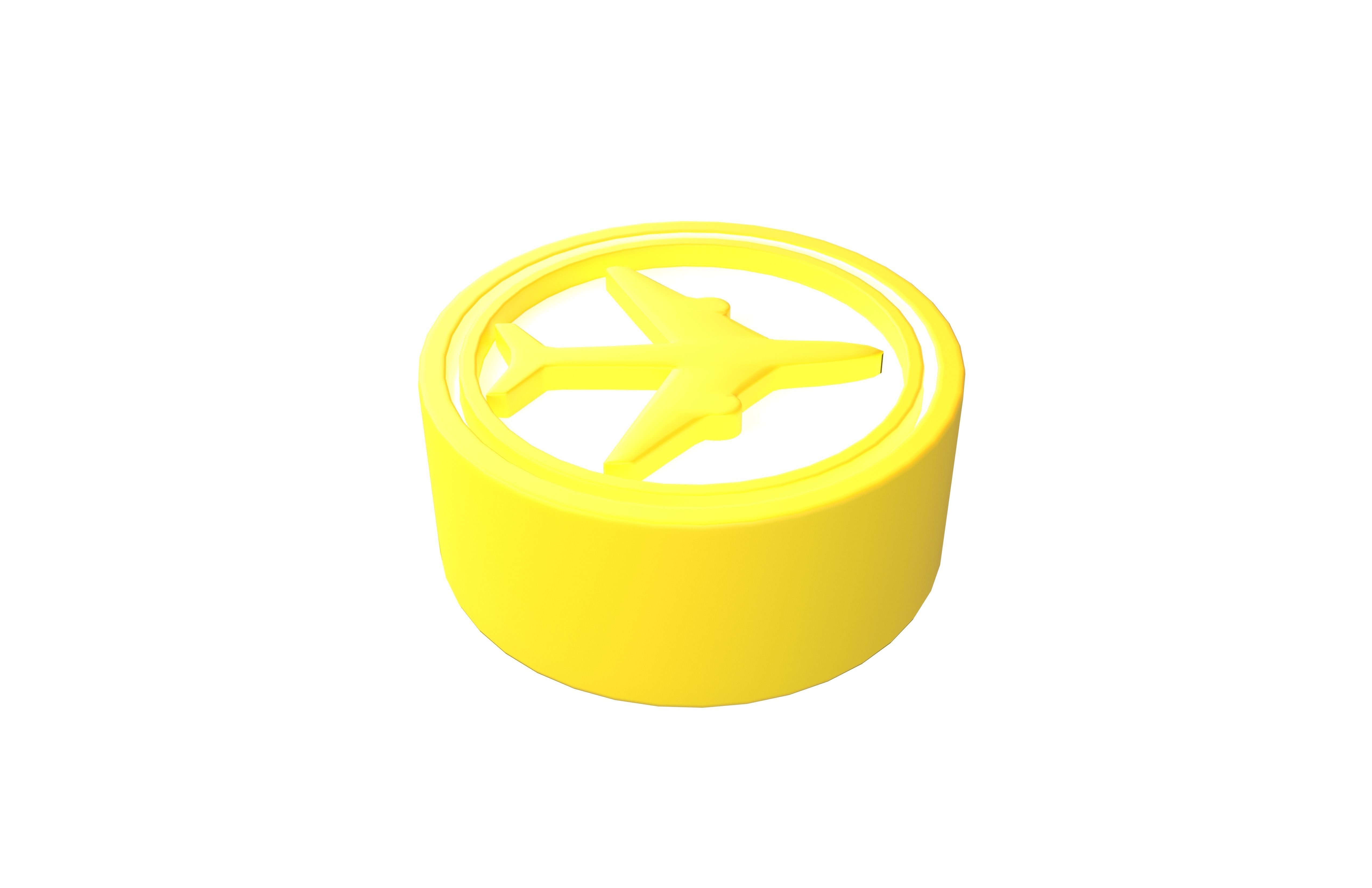 Aeroplane Chess Chess v1 003 Low-poly 3D model_2