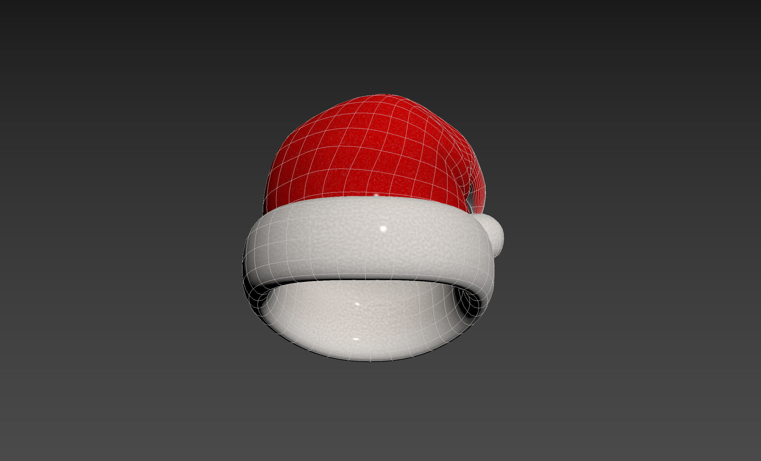 Christmas Hat 3D model_13