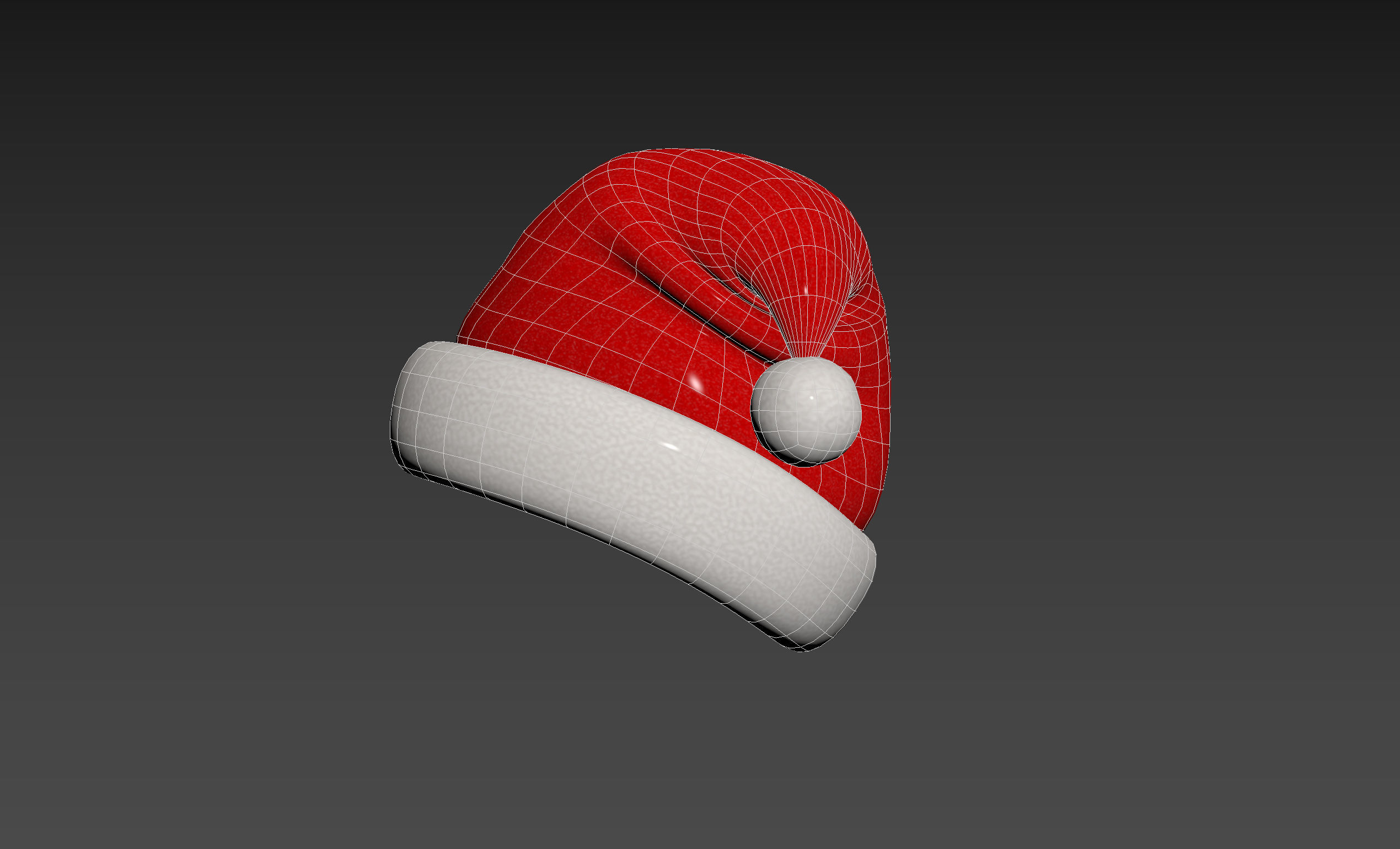 Christmas Hat 3D model_18