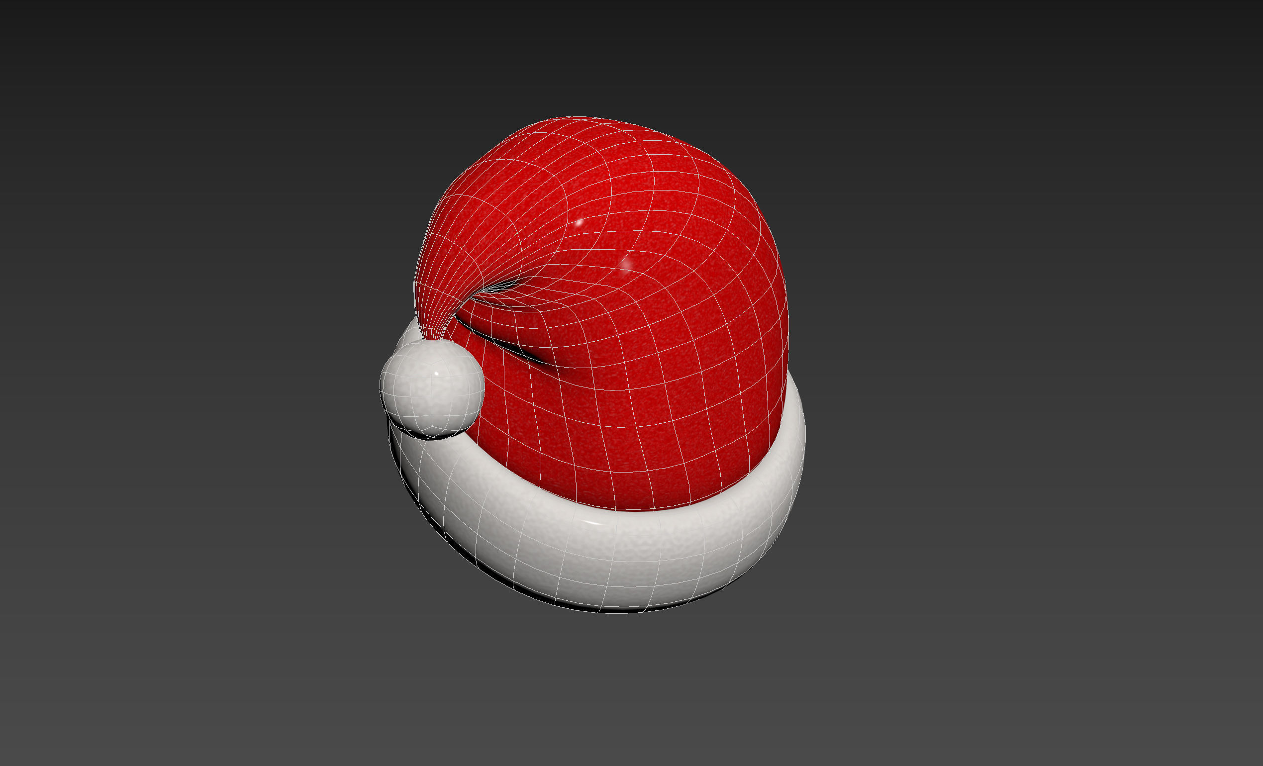 Christmas Hat 3D model_17