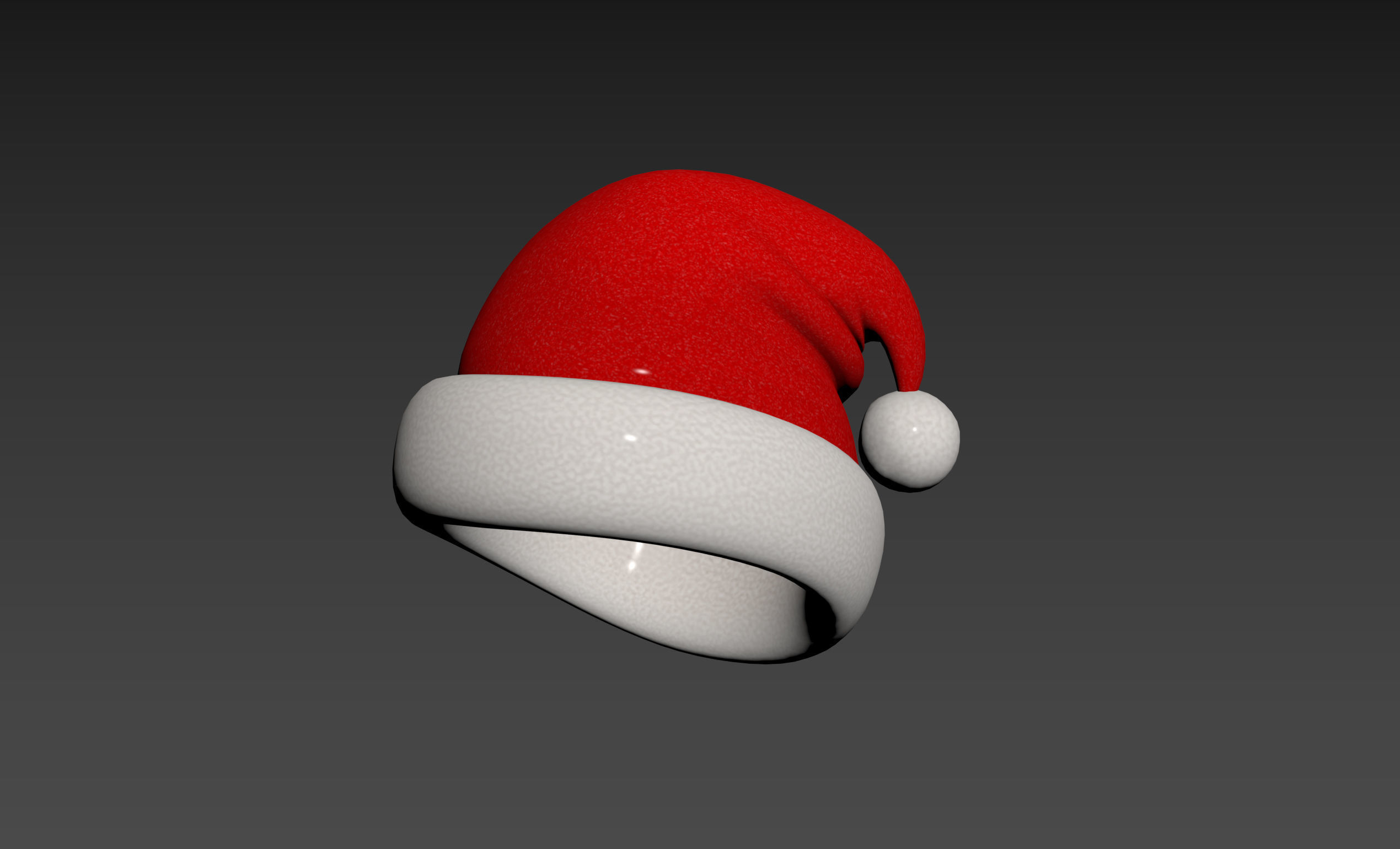Christmas Hat 3D model_10