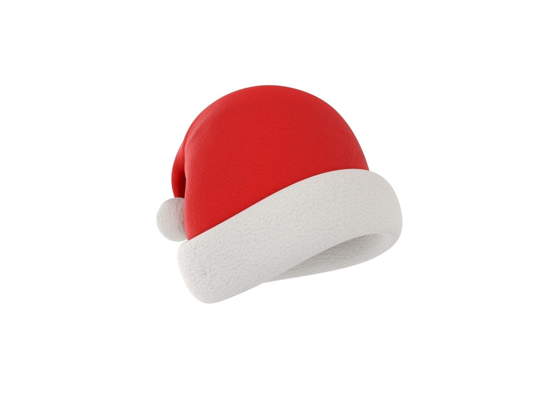 Christmas Hat 3D model_4