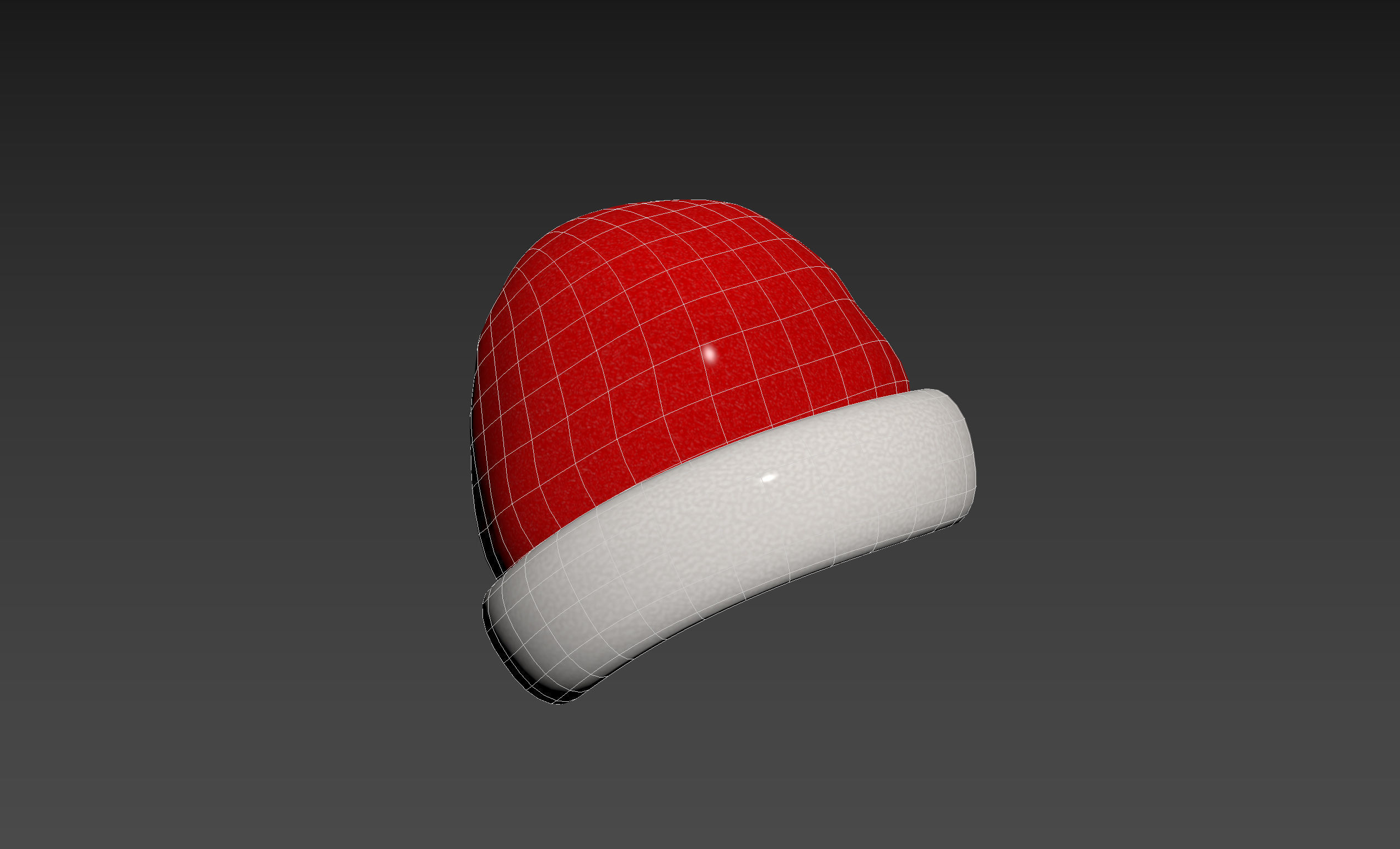Christmas Hat 3D model_14
