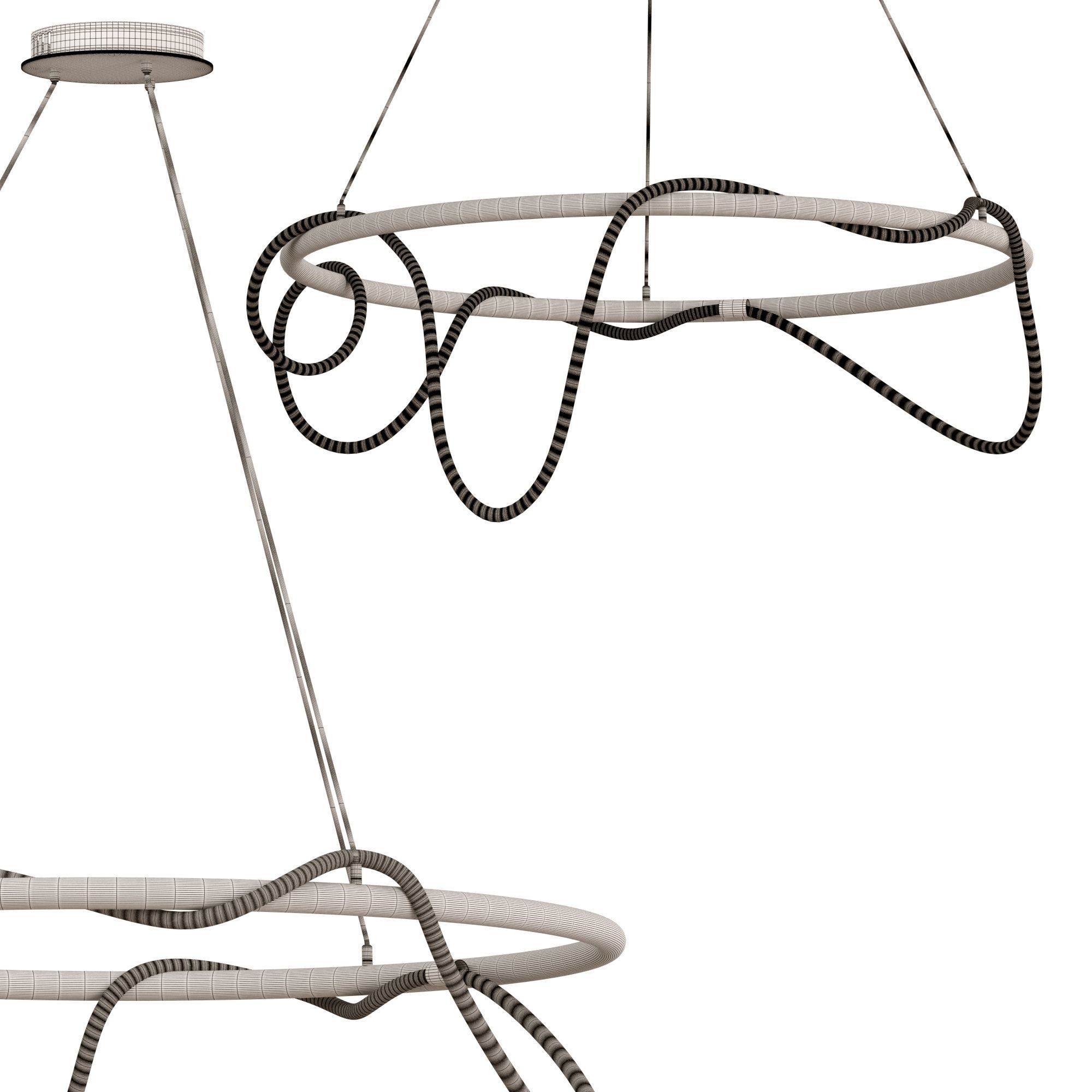 Knot Light 3D model_1