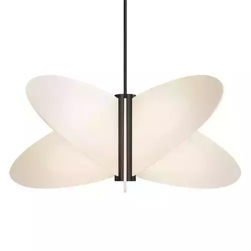 Damien Langlois Meurinne chandelier Low-poly 3D model