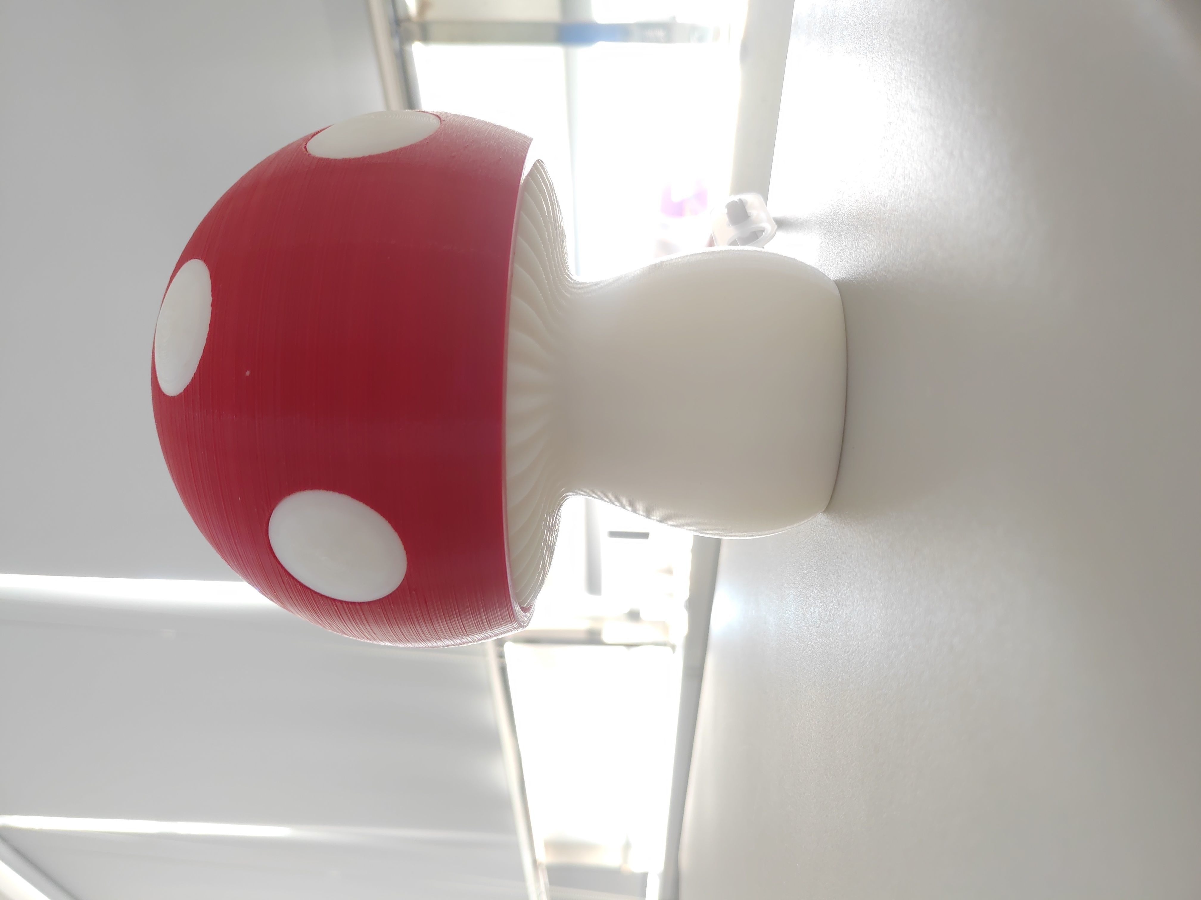 Mushroom Lamp C 3D print model_4