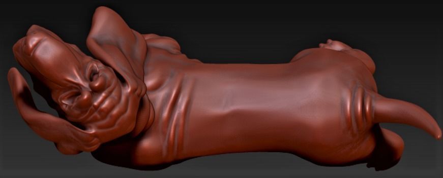 Set of dogs 3D Model Collection_8