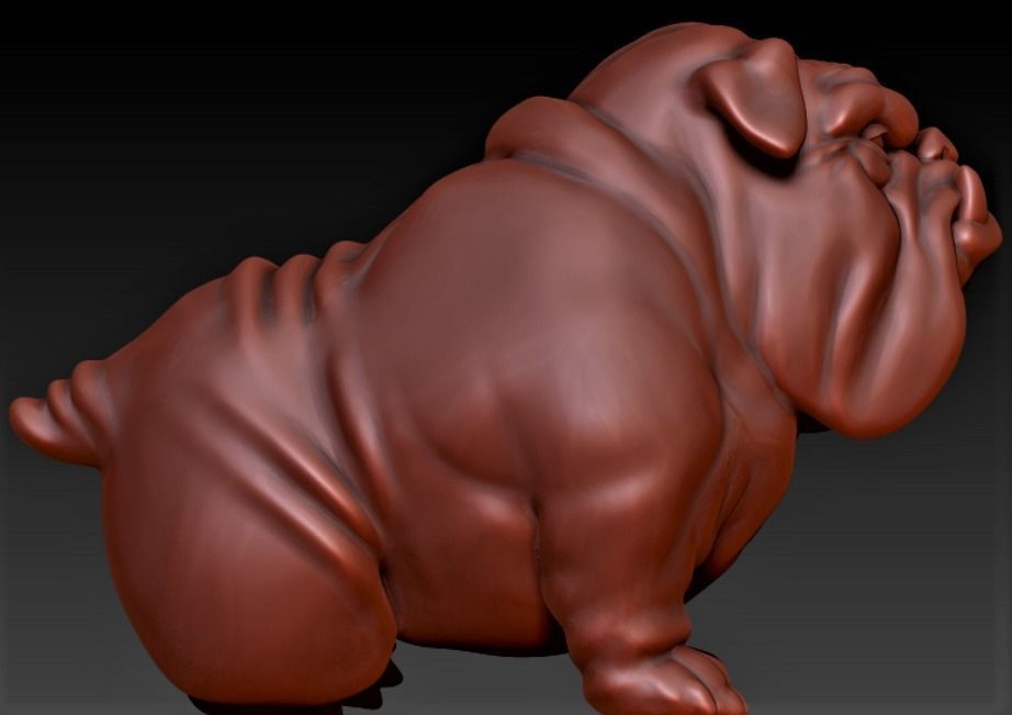 Set of dogs 3D Model Collection_17