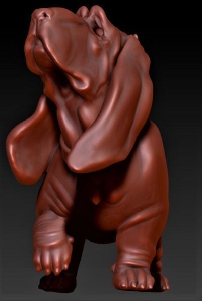 Set of dogs 3D Model Collection_4