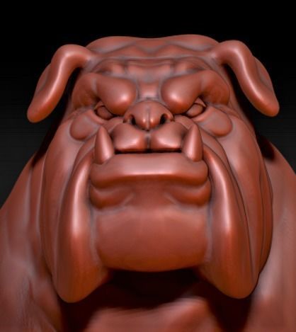 Set of dogs 3D Model Collection_6