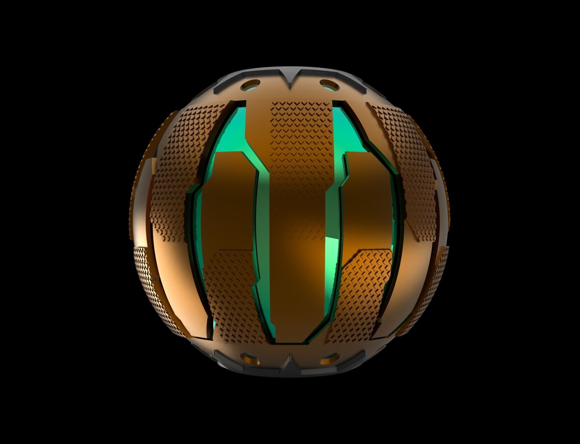 Green Goblin Bomb 3D print model_2