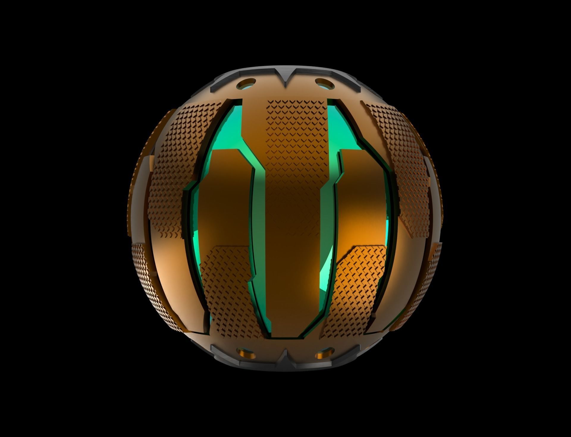 Green Goblin Bomb 3D print model_1