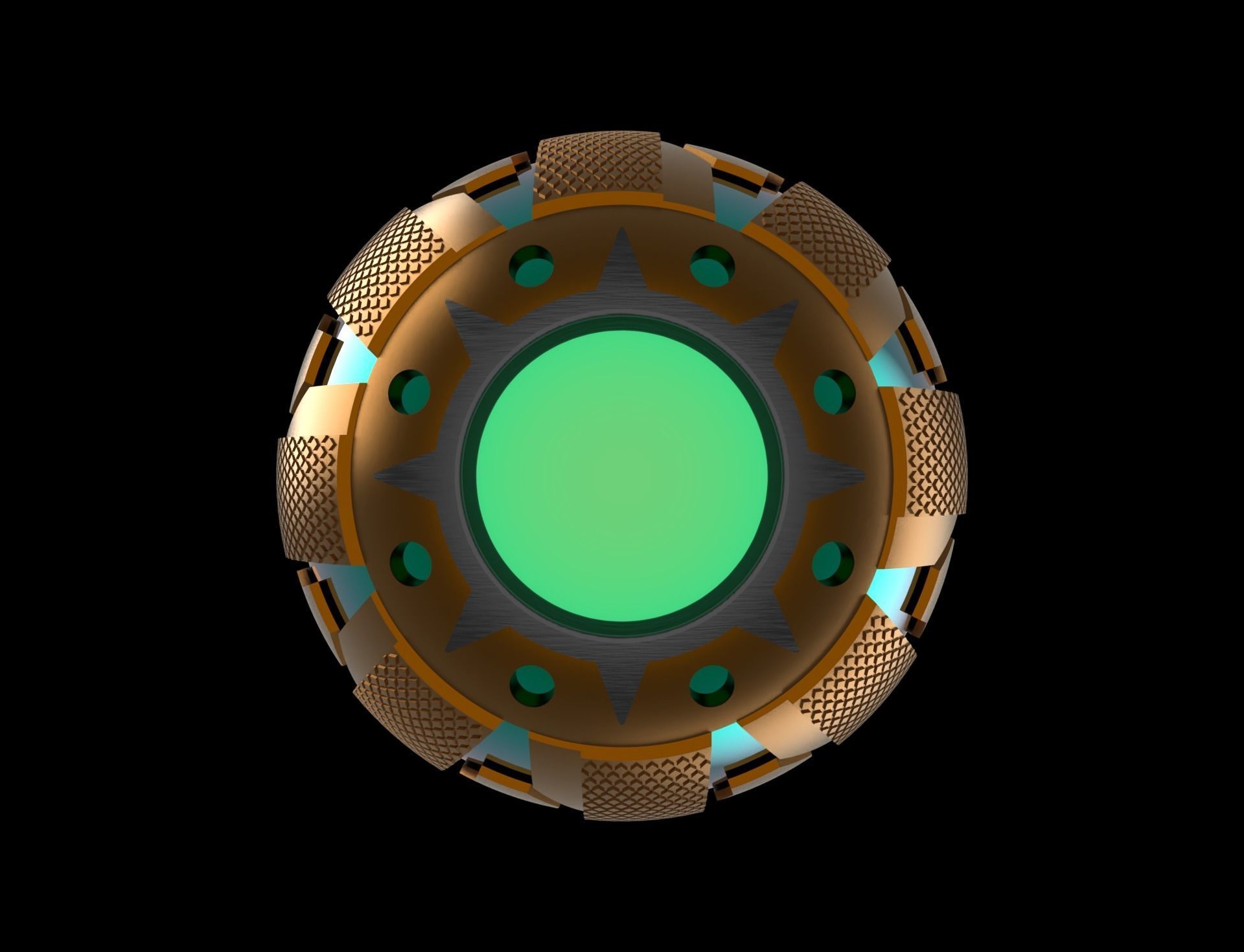 Green Goblin Bomb 3D print model_3