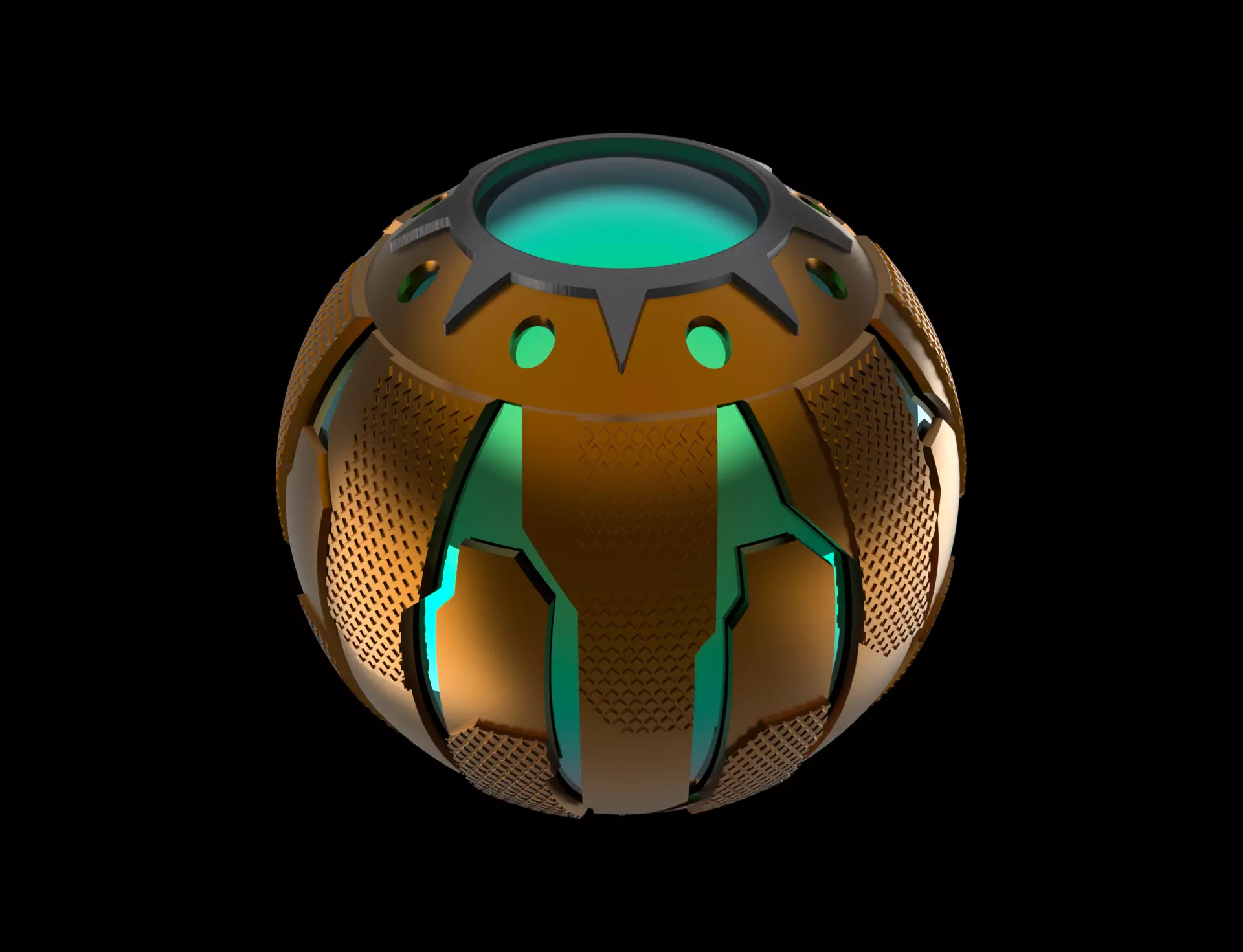 Green Goblin Bomb 3D print model_0