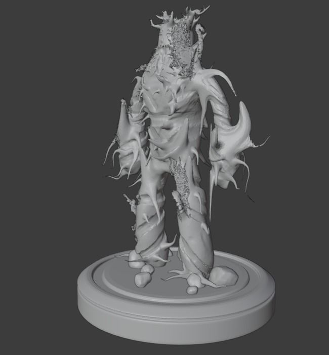 3D model Ent tree Free low-poly 3D model_10