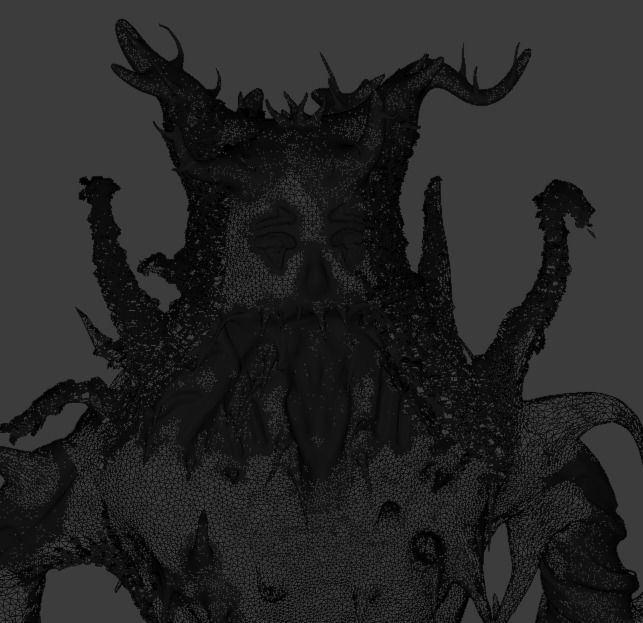 3D model Ent tree Free low-poly 3D model_9