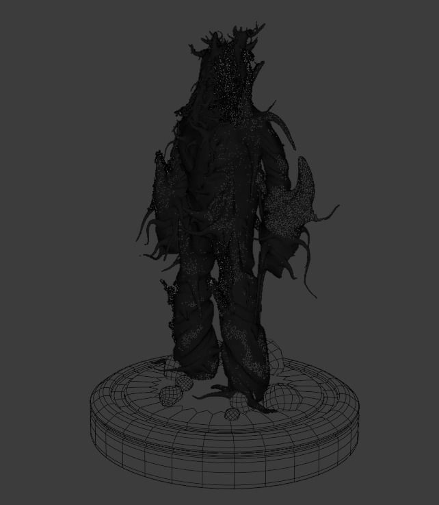 3D model Ent tree Free low-poly 3D model_5